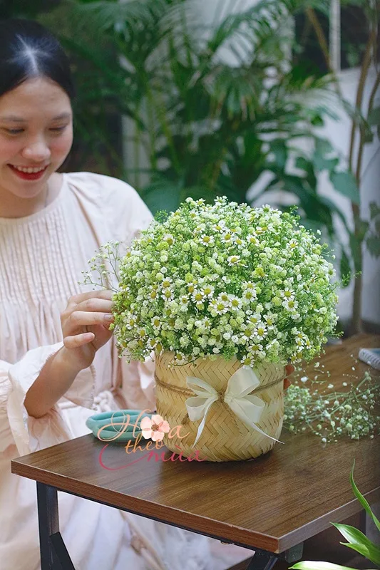 Giỏ hoa Breezy - Ảnh 03