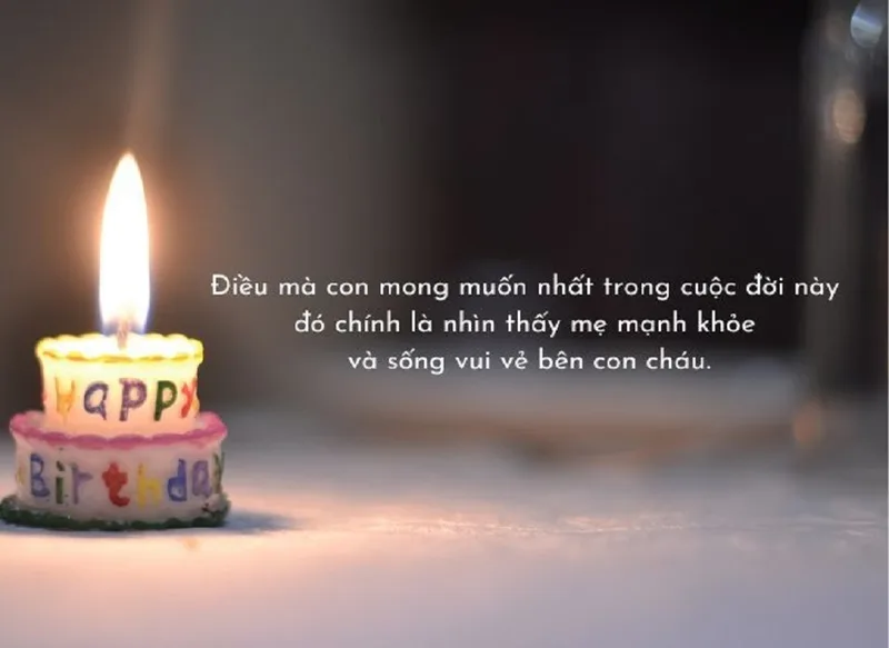 lời chúc sinh nhật