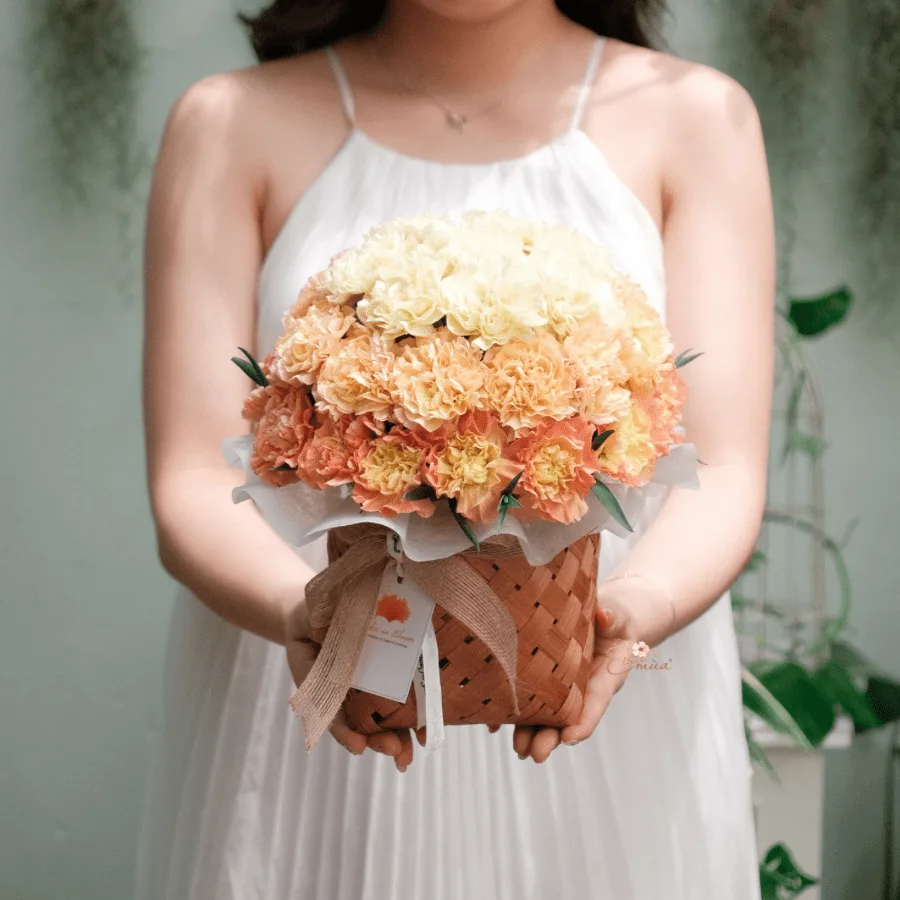 Giỏ hoa Autumn Glow cần được đặt ở vị trí thích hợp