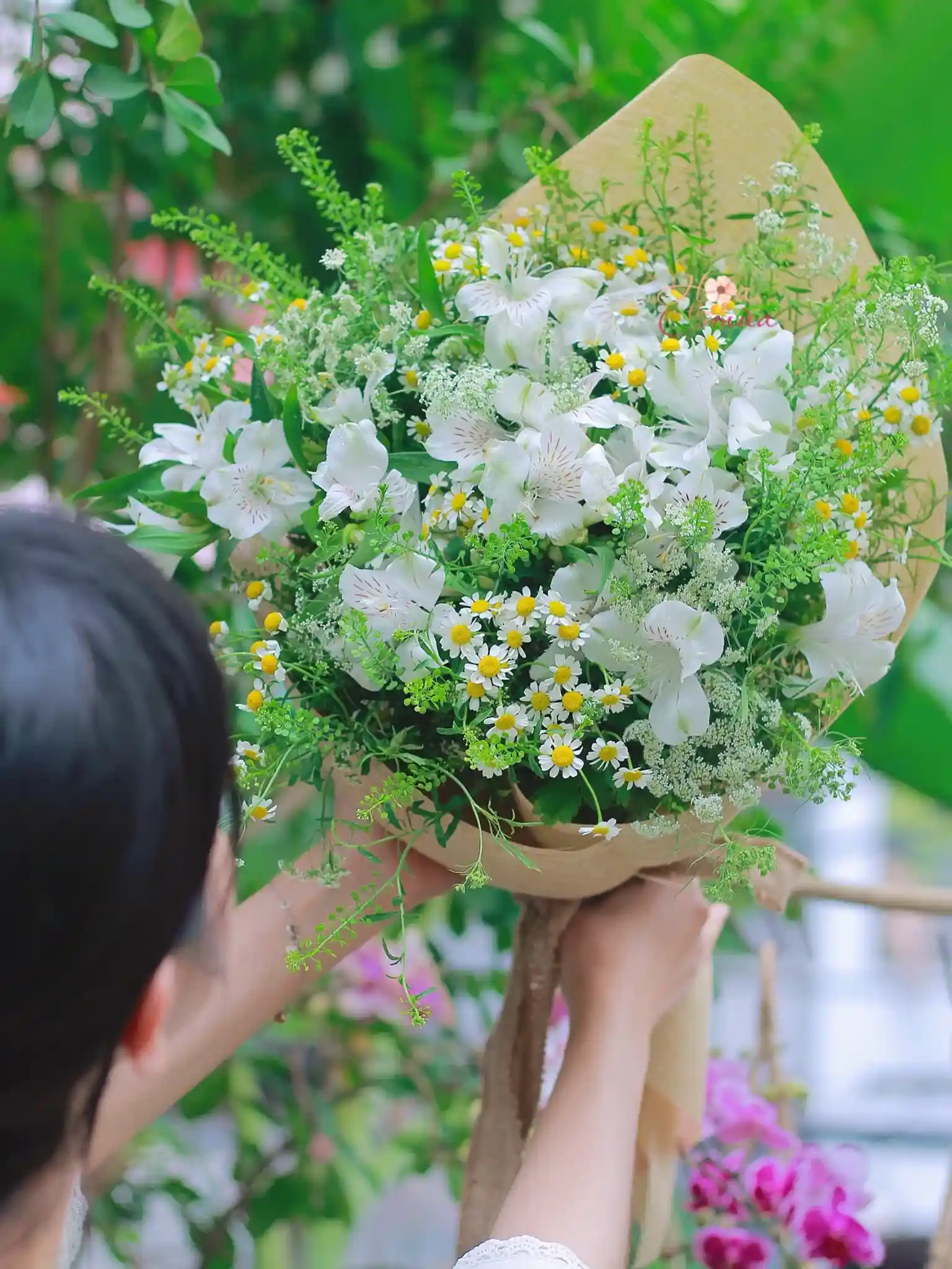 Hoa thủy tiên trắng tặng người yêu