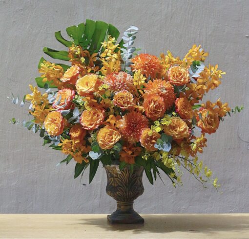 cup hoa khai trương